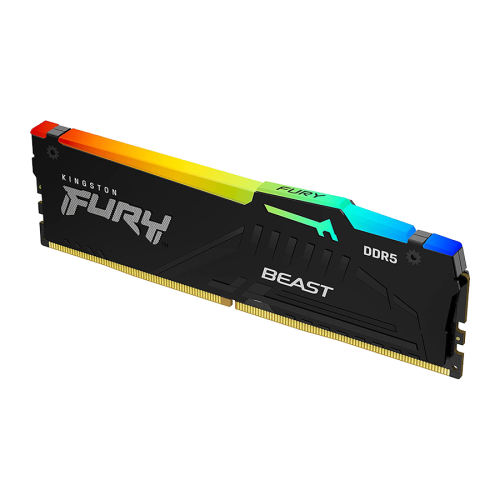 Kingston 16GB 5200MHz DDR5 RGB Fury Beast RGB…