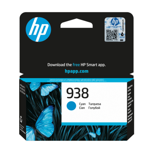 Tinta HP 938 cyan(4S6X5PE) za printere HP 972…