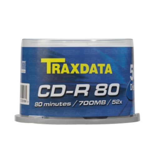 CD-R TRAXDATA, 700 MB, 52X, CAKE 50 kom…