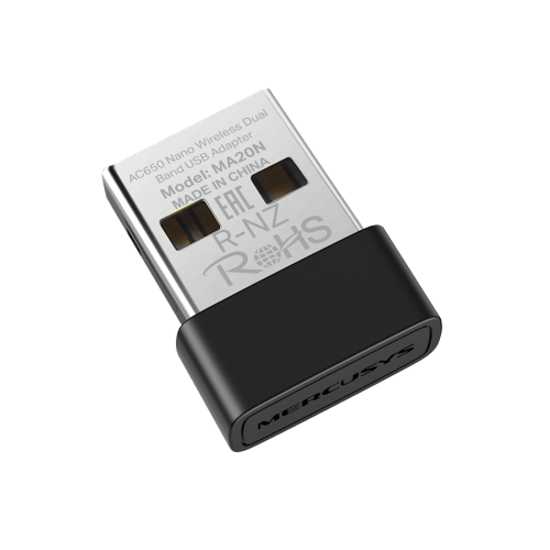 USB WLAN Mercusys MA20N AC650 Nano Wi-Fi USB …