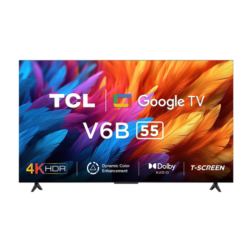 TCL  TV 55”V6B 4K HDR TV Google OSHDR10…