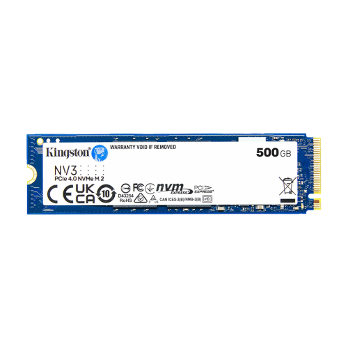 Kingston SSD SNV3S/500G 500GB NV3 NVMe PCIe 4…