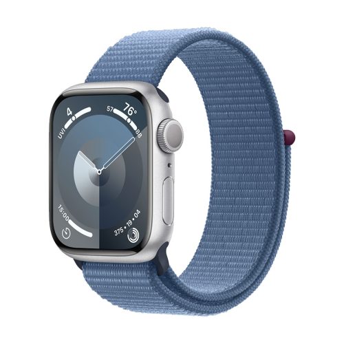 Apple Watch 9 GPS 41mm Silver Winter Blue Spo…