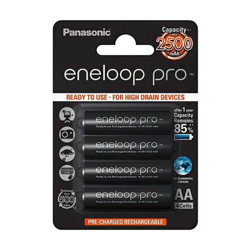 PANASONIC punjive baterije eneloop pro AA/4B …