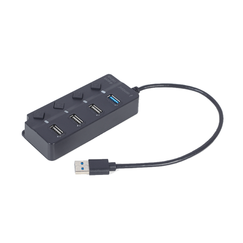 USB HUB 4-port 1 x USB 3.1 + 3 x USB 2.0 GEMB…