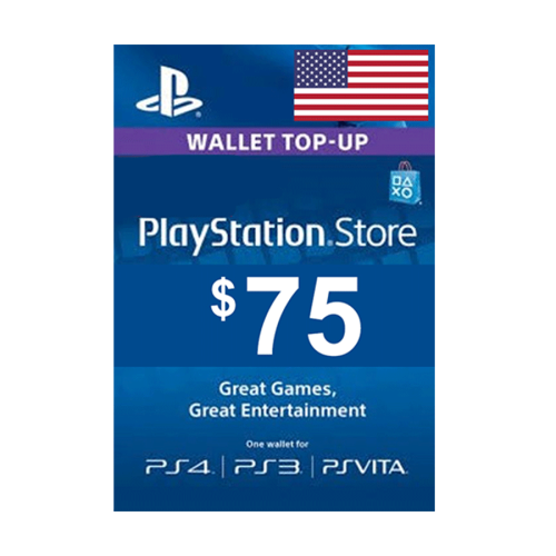 Playstation Network – United States 75$…