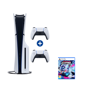 PlayStation 5 SLIM D chassis + PS5 Dualsense Wireless Controller + Destruction AllStars PS5