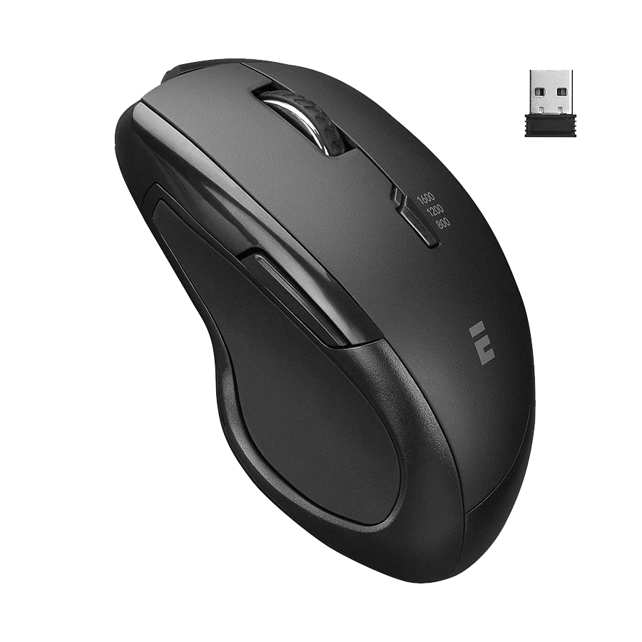 Miš Bluetooth Everest SM-32BT Black 2.4GHz 2-in-1 1600dpi, 36714