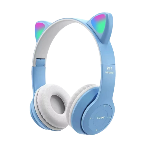 Slušalice za djecu bluetooth cat P47M blue…