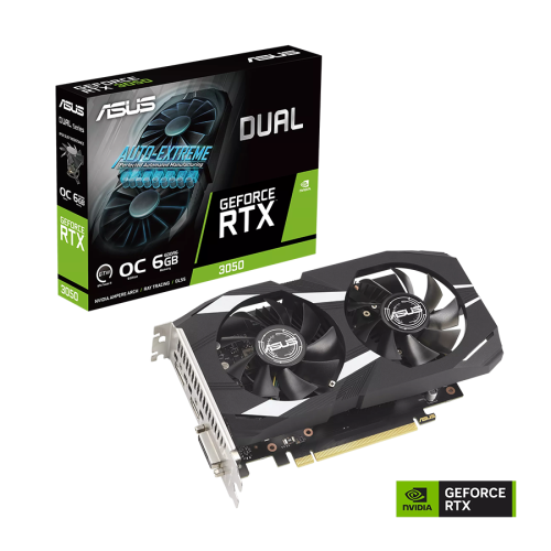 VGA ASUS VGA DUAL-RTX3050 OC 6G NVIDIA GeForc…