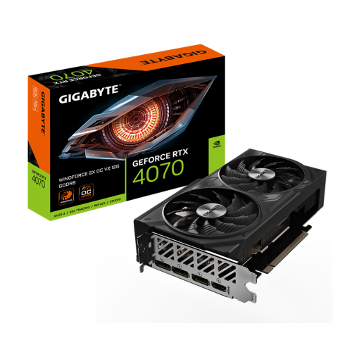 VGA Gigabyte RTX 4070 OC WF Windforce, 12GB 1…