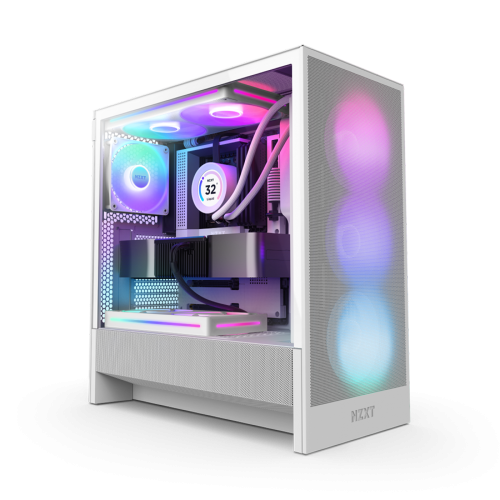 Kućište NZXT CASE H5 Flow white RGB CC-H51F…