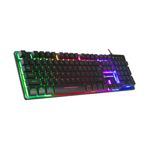 Tastatura gaming RAMPAGE Titan K9 Black USB R…