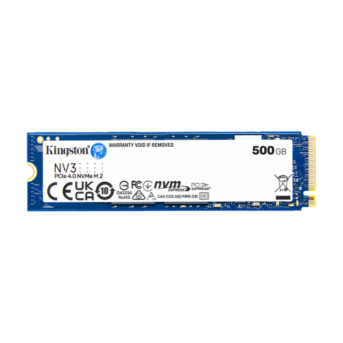 Kingston SSD SNV3S/500GBK 500GB NV3 NVMe PCIe…