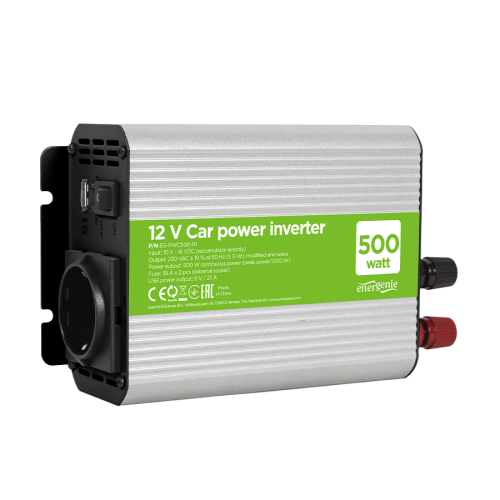 DC-AC inverter za auto GEMBIRD, in12Vout220V …