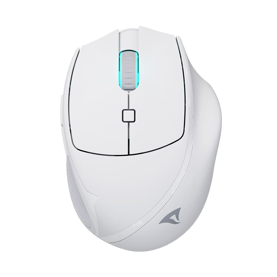 Miš SHARKOON OfficePal M25W White, wireless/wire dual mode