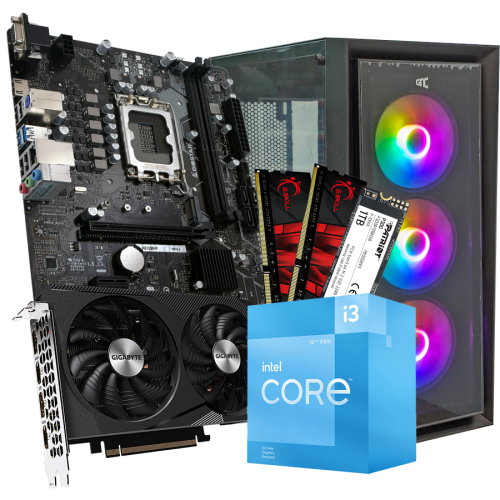 GNC GAMER VOYAGER i3-12100F, H610, 32 GB DDR4…