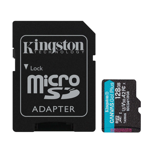 Micro SDXC card Kingston 128GB Canvas GoPlus …