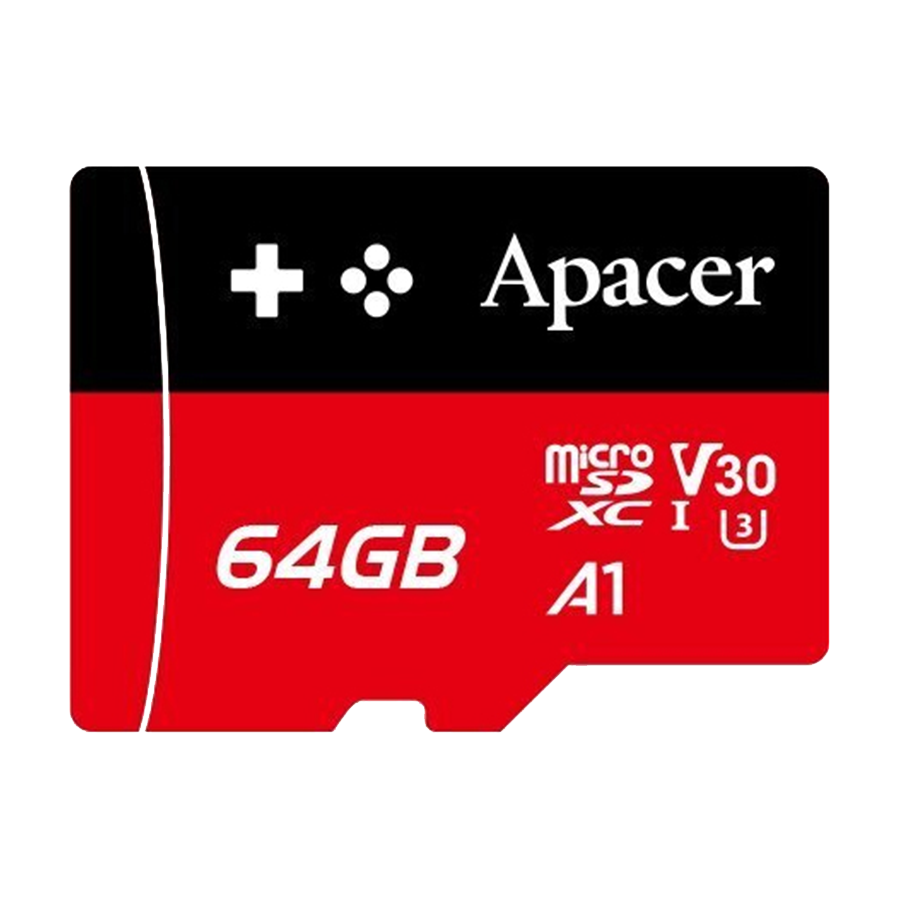 Micro SD card Apacer Gaming microSDXC 64GB AP64GMCSX10U7-RAGC