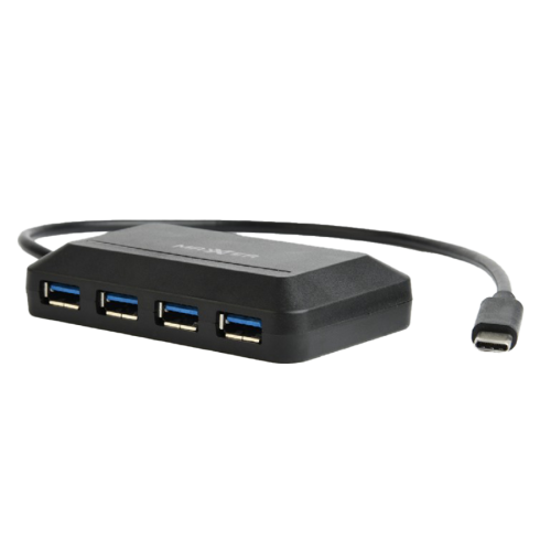 USB HUB GEMBIRD 4-port USB 3.1 Type-C hub, AC…