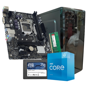 GNC OFFICE WIN 11 PRO i3-10105 3.70GHz, MB H510, RAM  8GB DDR4, SSD 2,5 240GB , Kućište sa napajanjem 500W, 2Y