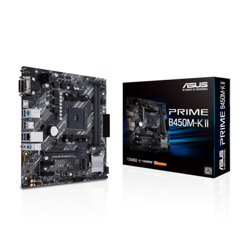 ASUS MB PRIME B450M-K II AMD B450;AM4;2xDDR4 …