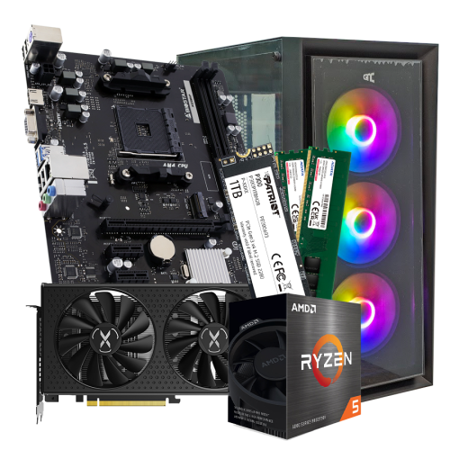 GNC GAMER SUPER SONIC AMD Ryzen 5 5500, A520,…