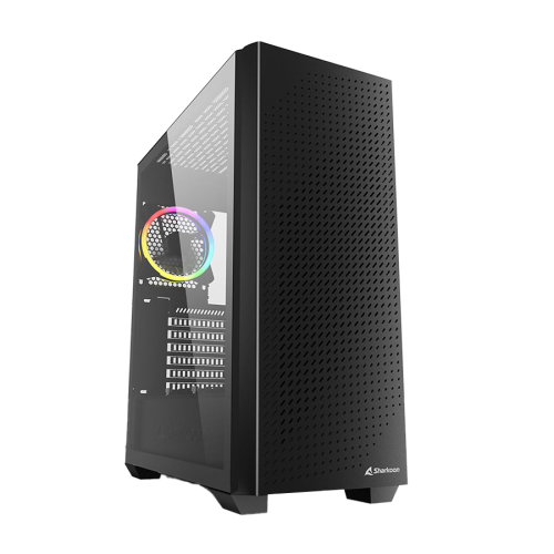 Kućište SHARKOON gaming, VS9 Black RGB ATX,…