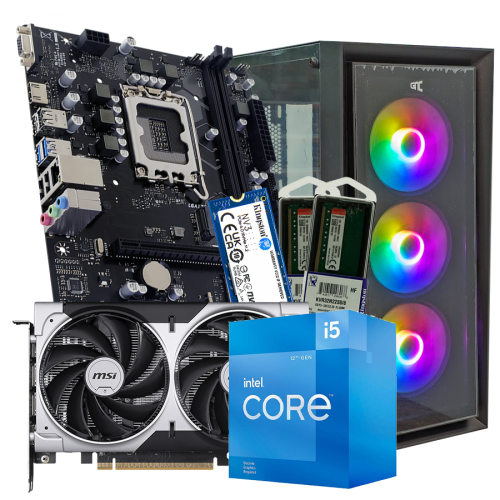 GNC GAMER OMEGA H610 i5-12400F 16GB DDR4 SSD …