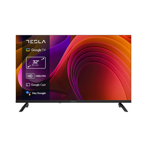 TESLA TV 32” 32E655BHS HD Google Powere…