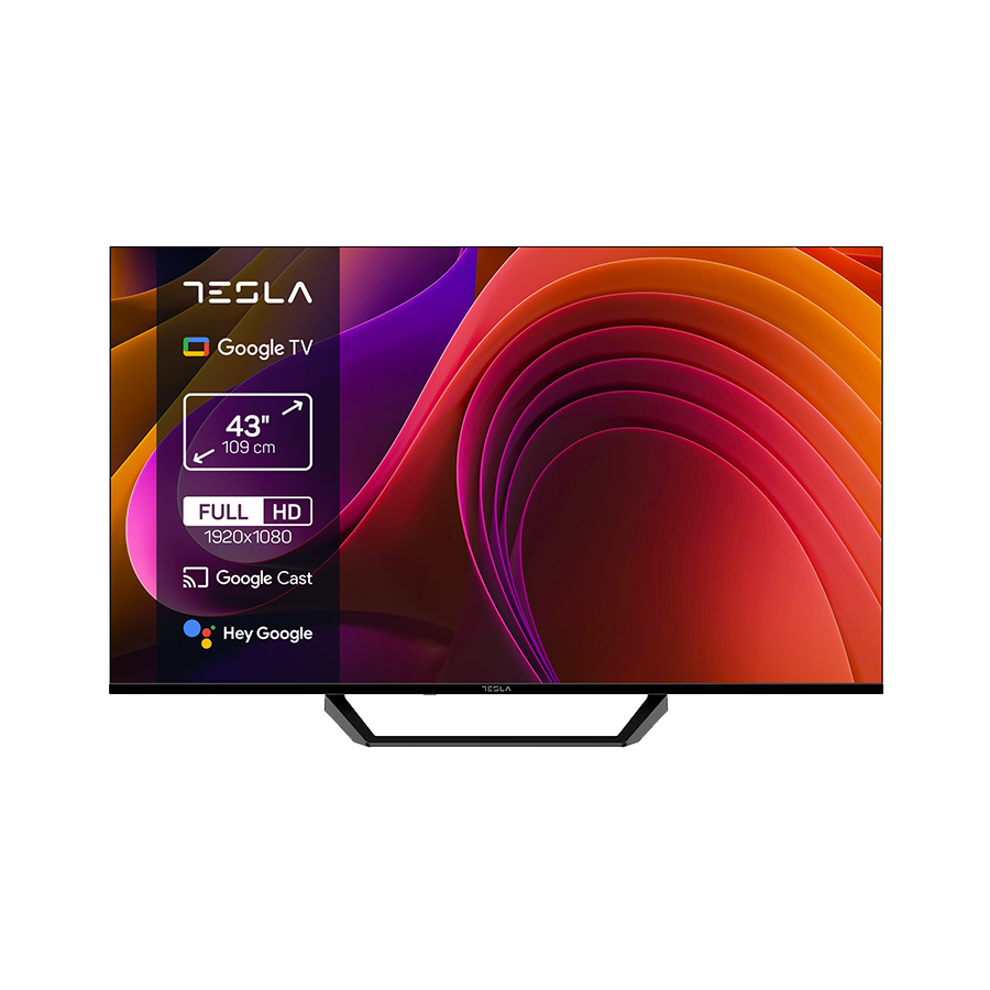 TESLA TV 43E655BFS FHD Google Powered by Google TV