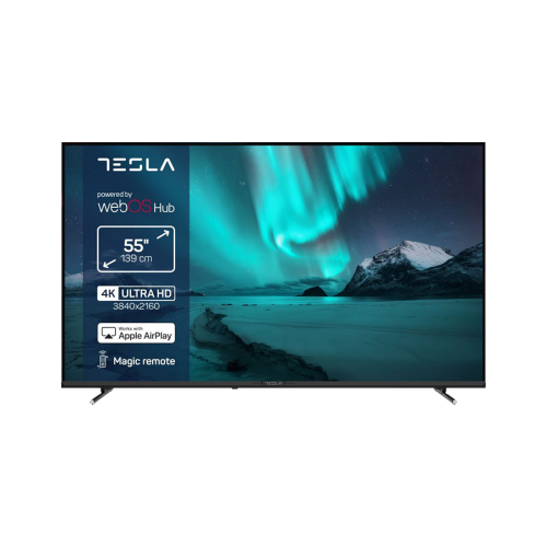TESLA TV 55E655BUW 4K WebOS Miracast-AirPlay …